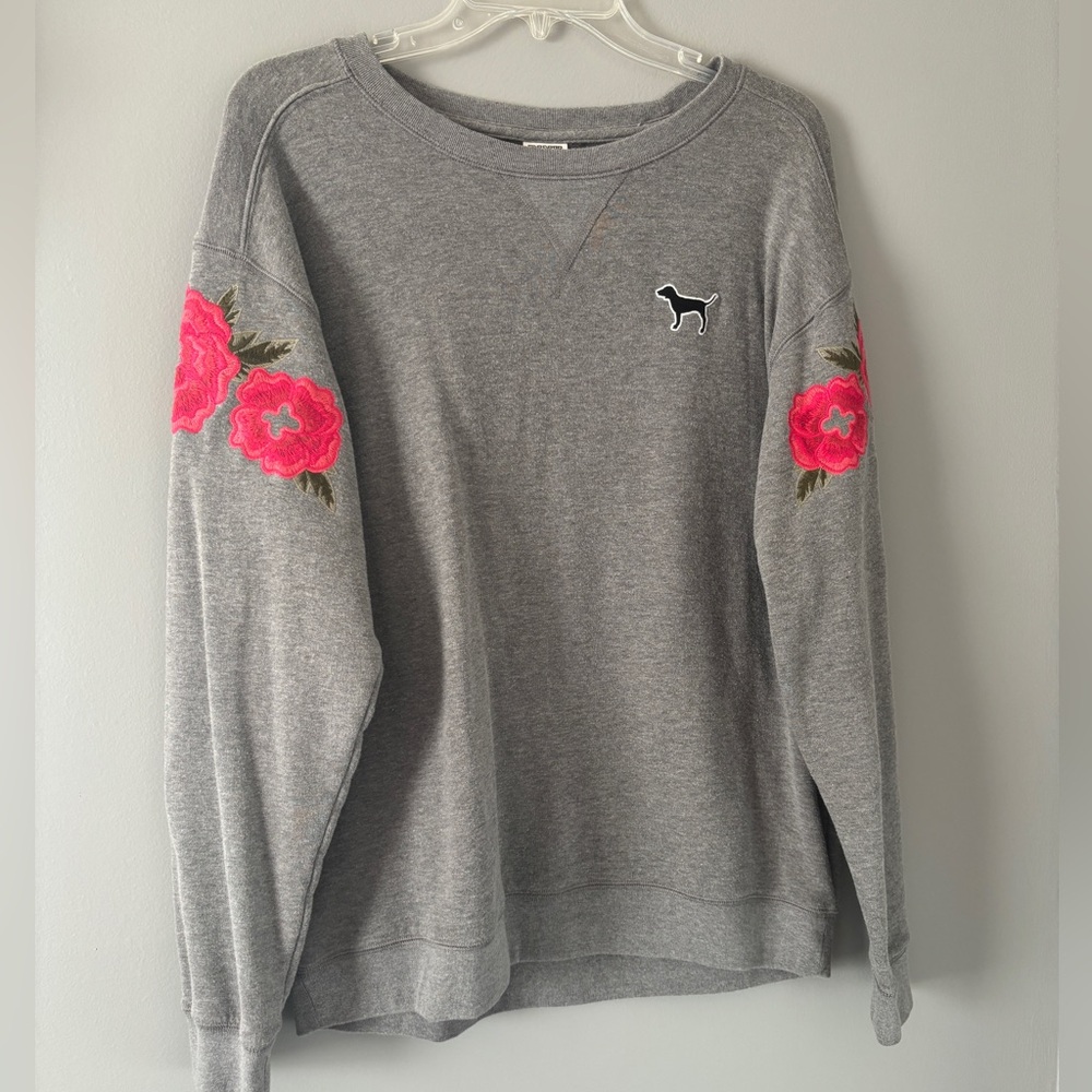 Victoria’s Secret PINK Floral Sweatshirt